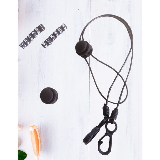 PROMO STRAP MASKER  HIJAB POLOS KONEKTOR TALI MASKER TALI KOREA POLOS