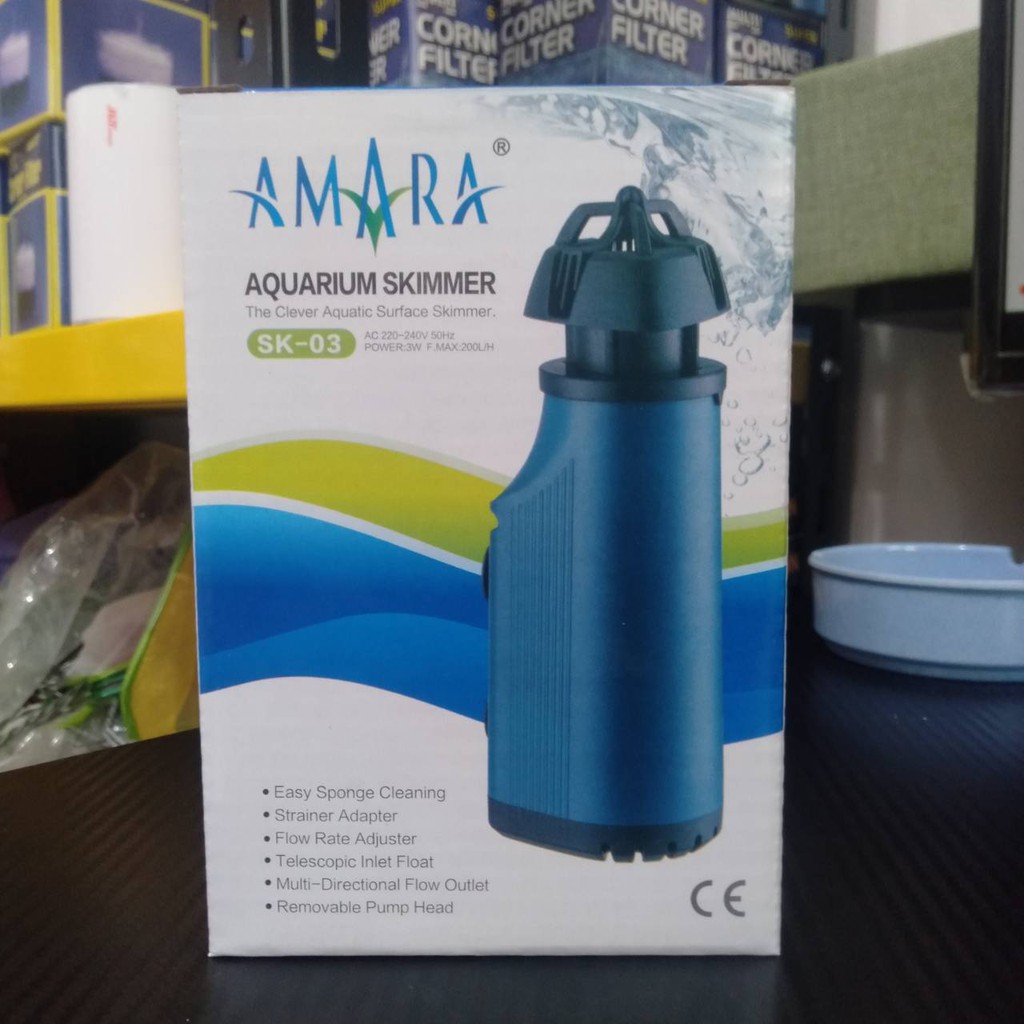 AMARA SK-03 AQUARIUM SURFACE SKIMMER