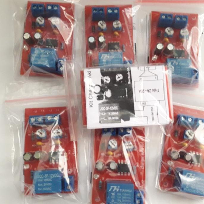 Kit Charger Aki 12V Otomatis On Off Accu 3,5Ah-200Ah | Star 