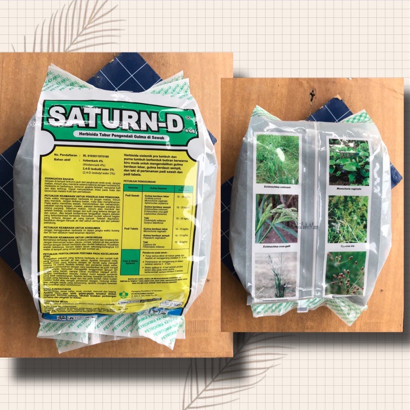 HERBISIDA SATURN-D kemasan 2 kg