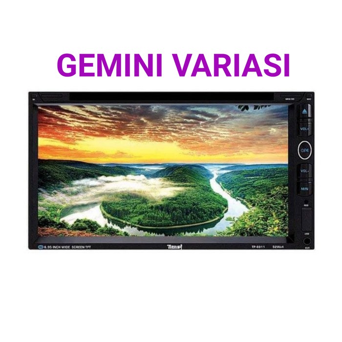 HEADUNIT DOUBLEDIN TV MOBIL THUMP QV B-33 TP-6910