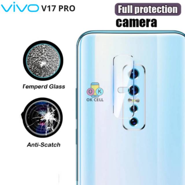 TG Anti Gores Kaca Kamera Belakang VIVO V17 PRO Tempered Glass Kaca Camera Lens Premium