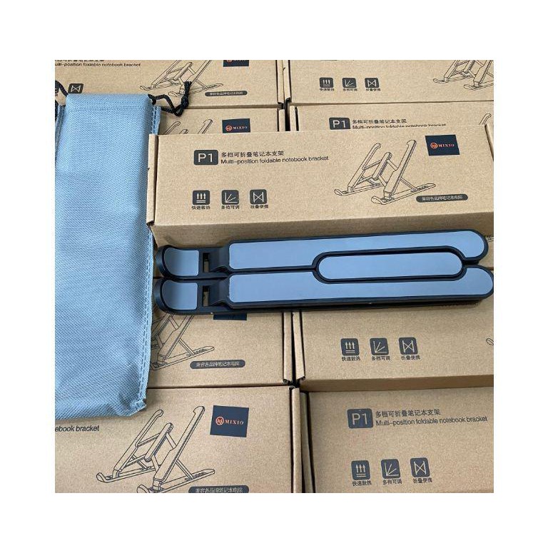 Portable Laptop Stand - Dudukan Laptop Aluminium - Meja Laptop