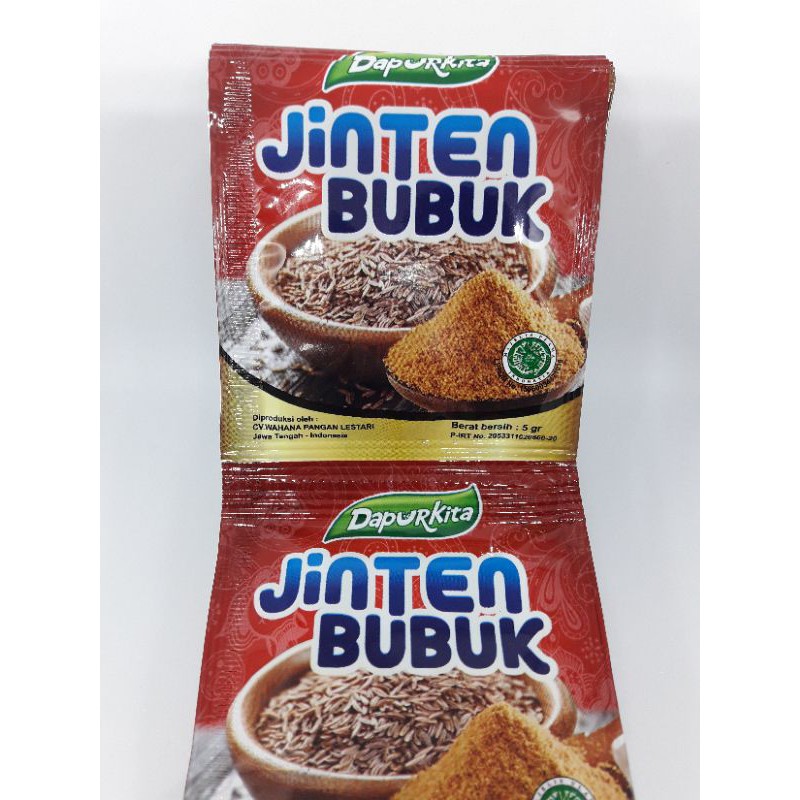 

Dapurkita Jinten bubuk 1 renteng 12 pcs