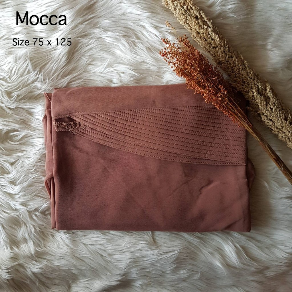 Hijab Jilbab Khimar Raudah Kancing-MOCCA