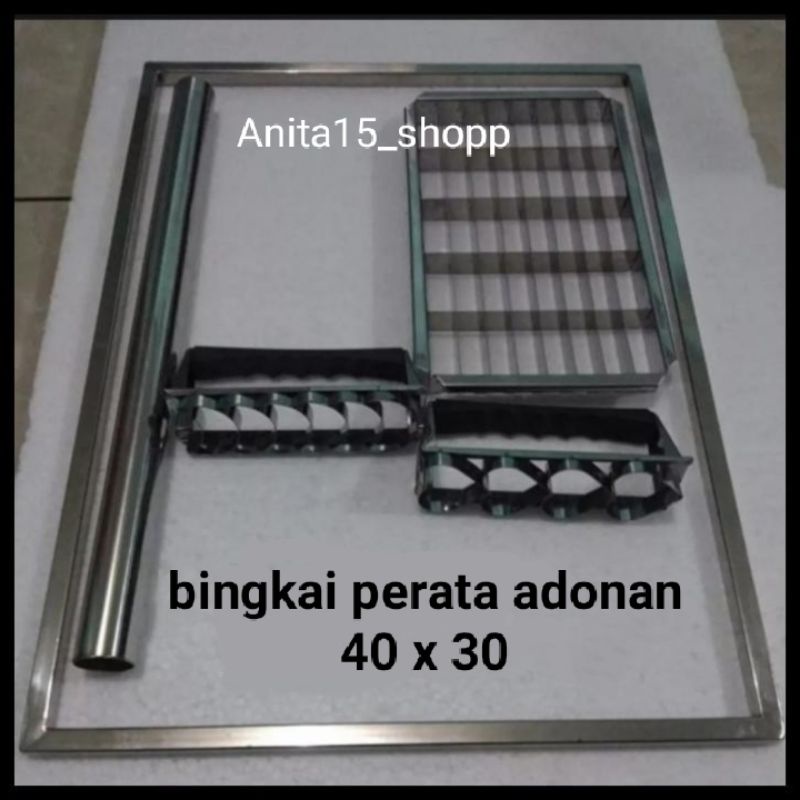 bingkai perata adonan kue / cetakan kue kastengel