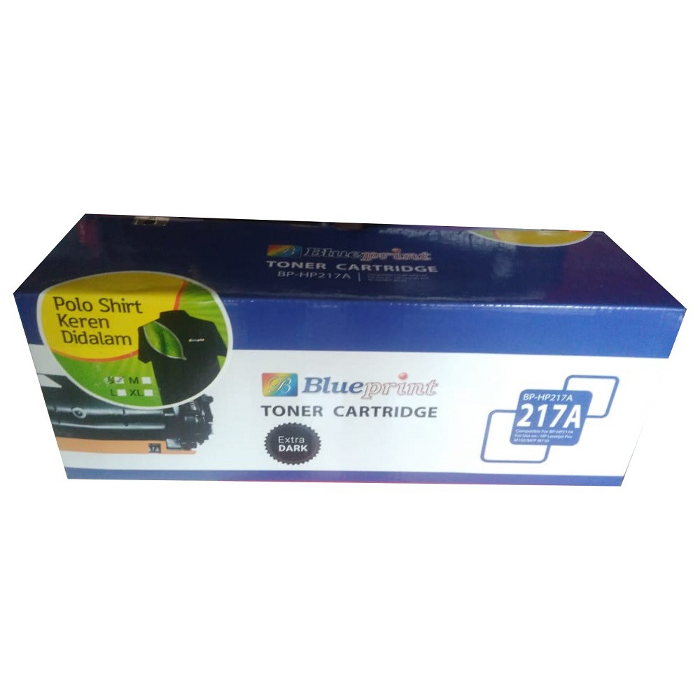 Blueprint HP 217A Toner Cartridge 17A Kartrid Laserjet M102 / MFP M130