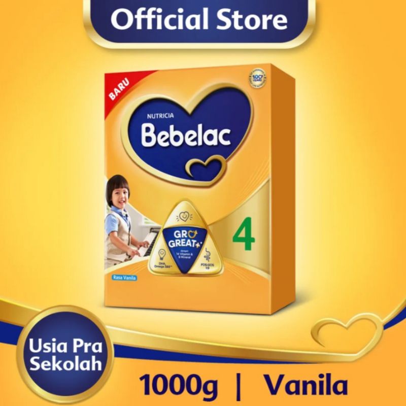 Bebelac 4 vanila 1000g