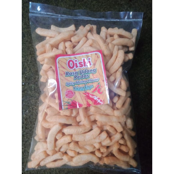 

snack oishi udang pedas 200gr snack repack original murah the best seller