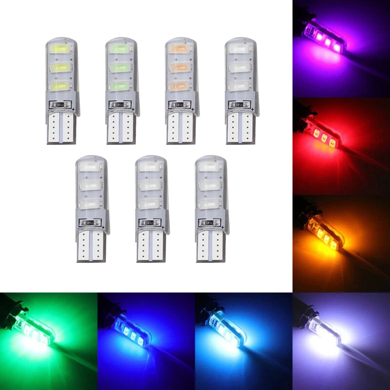 T10 GEL Jelly Lampu LED Senja Sein Mundur Motor Mobil Tahan Panas Air
