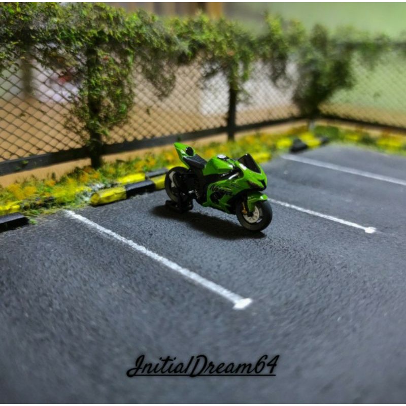 Miniatur Motor Kawasaki Ninja ZX10R Skala 64