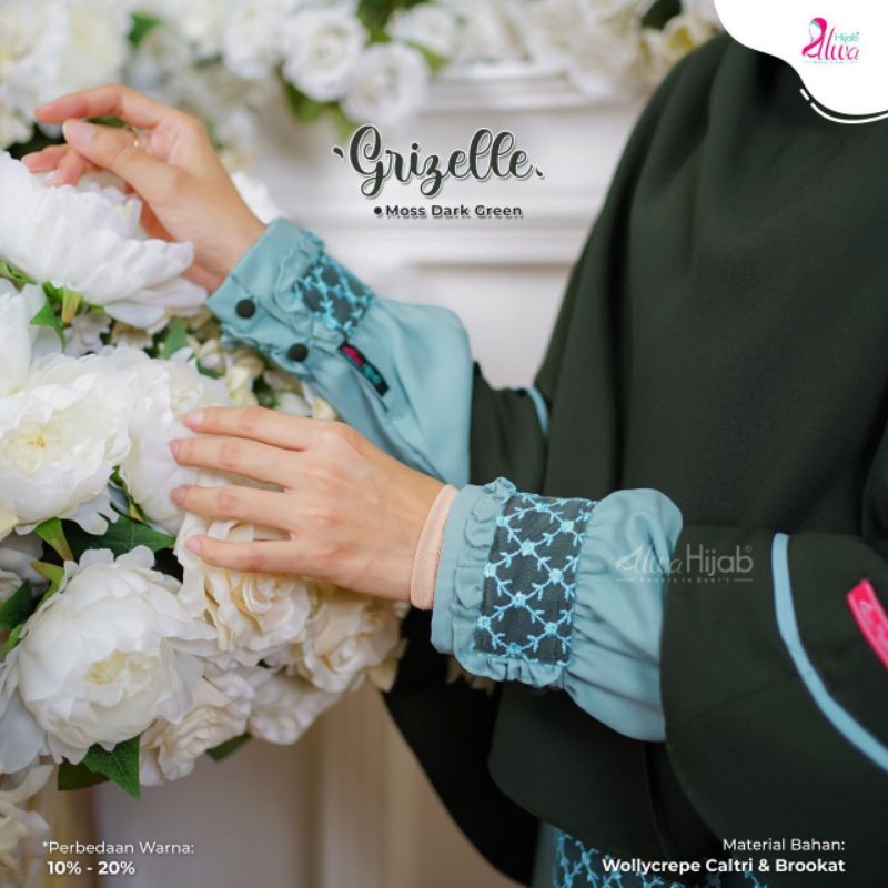 Grade SALE Gamis Mewah Grizelle Alwa Hijab