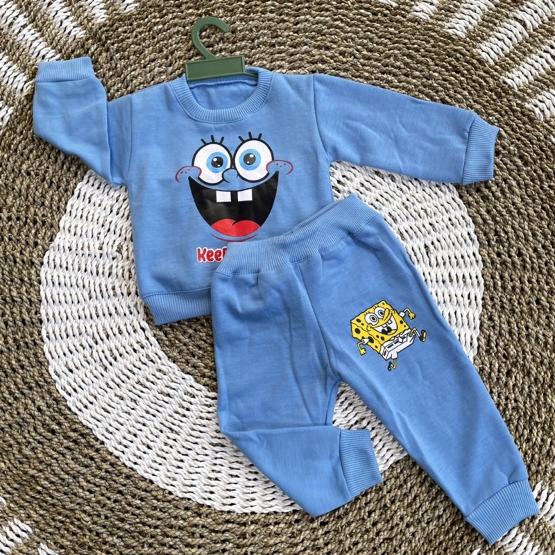 PROMO 7.7 Setelan Joger Bayi Setelan Bayi Baju Bayi Celana Bayi DNW BABY