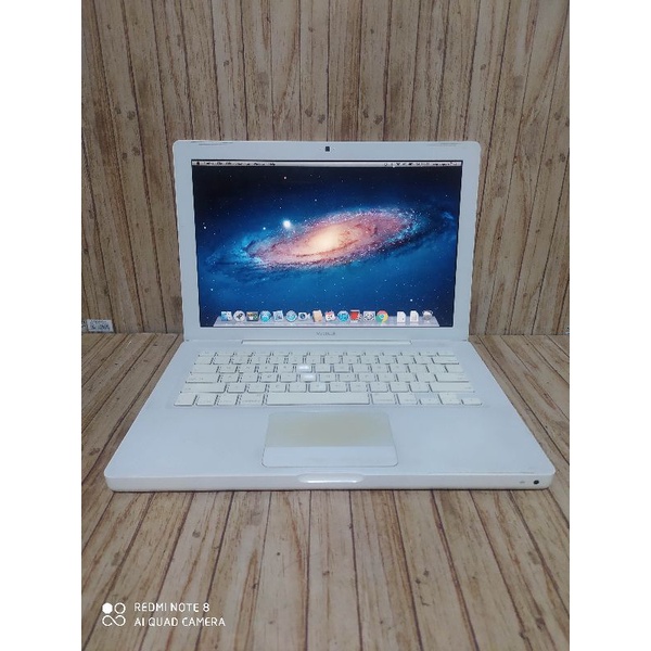 Macbook 2007 White Core2Duo RAM 4GB HDD 120GB Second