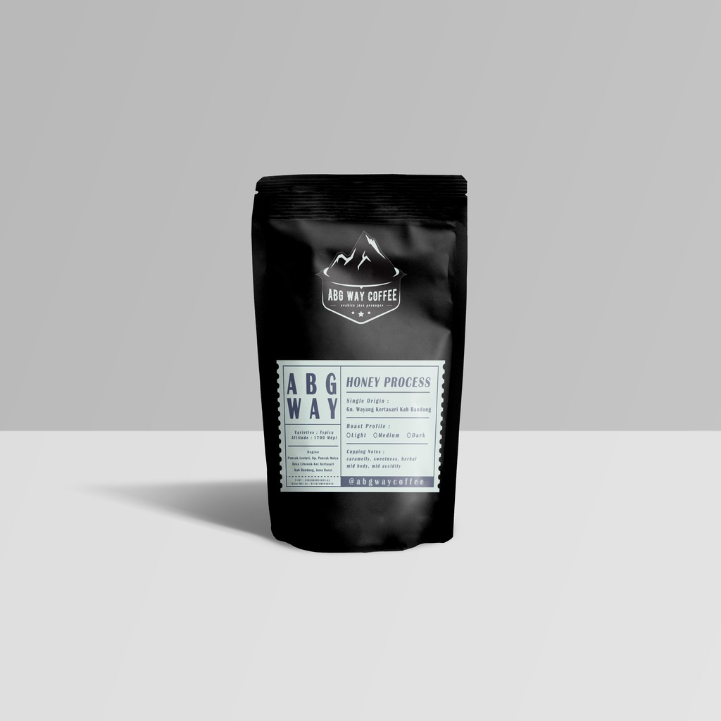 

HONEY PROCESS - ABG WAY COFFE - COFFEE ARABICA GN. WAYANG