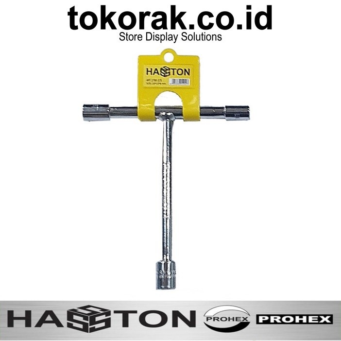 KUNCI T / Y 8,10,12 MM HASSTON PROHEX – KUNCI SOK 3 UKURAN - T SHOCK