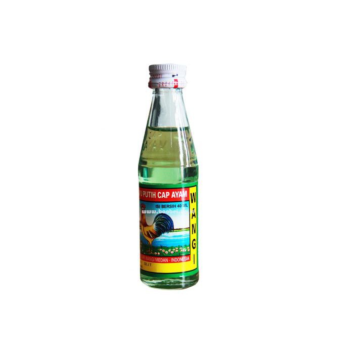 MEDIUM SIZE Minyak Kayu Putih Cap Ayam Khas Medan 40 ML ukuran sedang 40 ML - Original 1 Botol