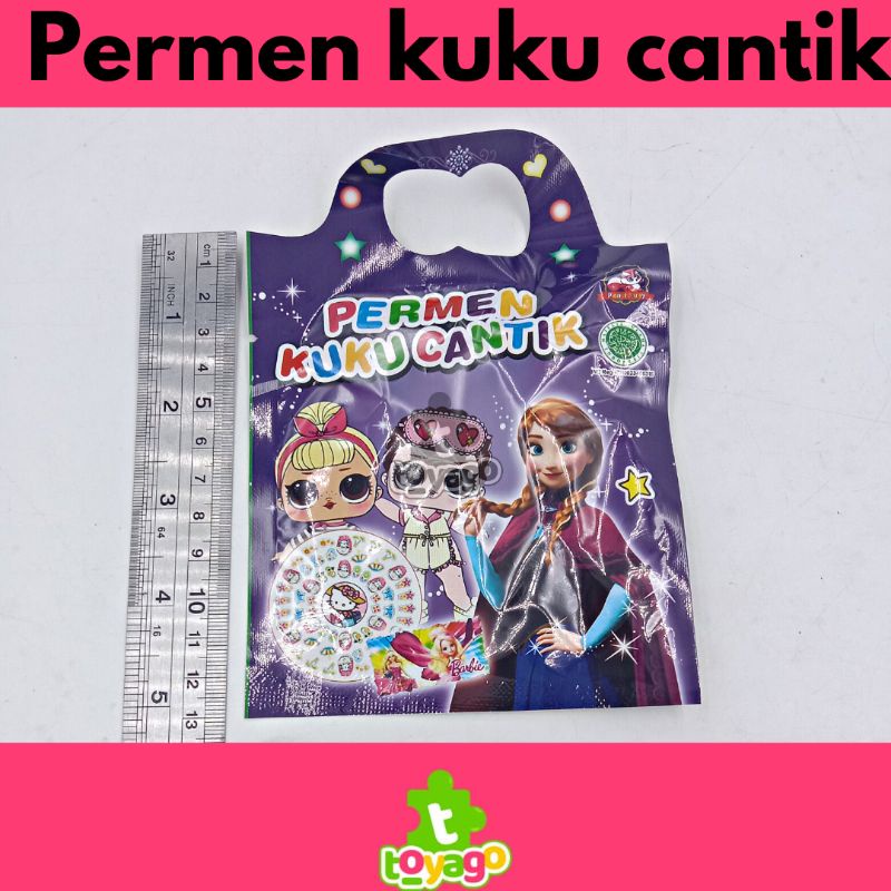 Permen Kuku Cantik Lolypop SATUAN