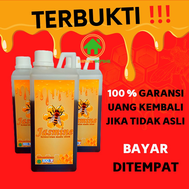 

Madu Asli Madu Murni Hutan 1 Kg Jasmine 100%