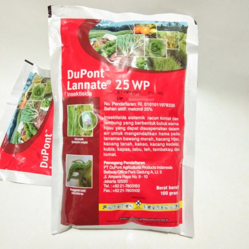 DuPont Lannate 25 WP DuPont Lannate merah 100gr