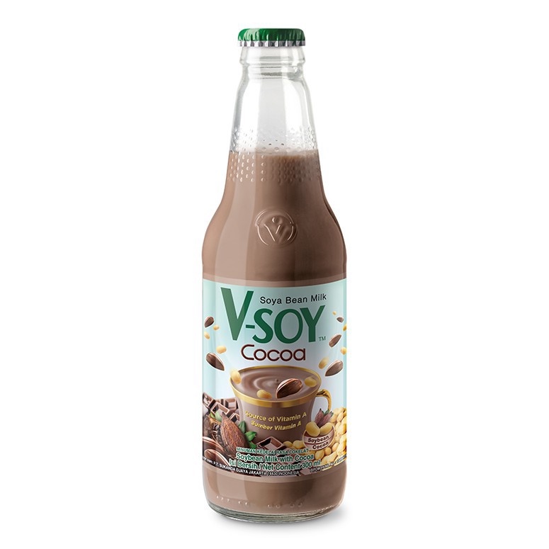 V-SOY Cocoa Susu Kedelai Cokelat 300ml