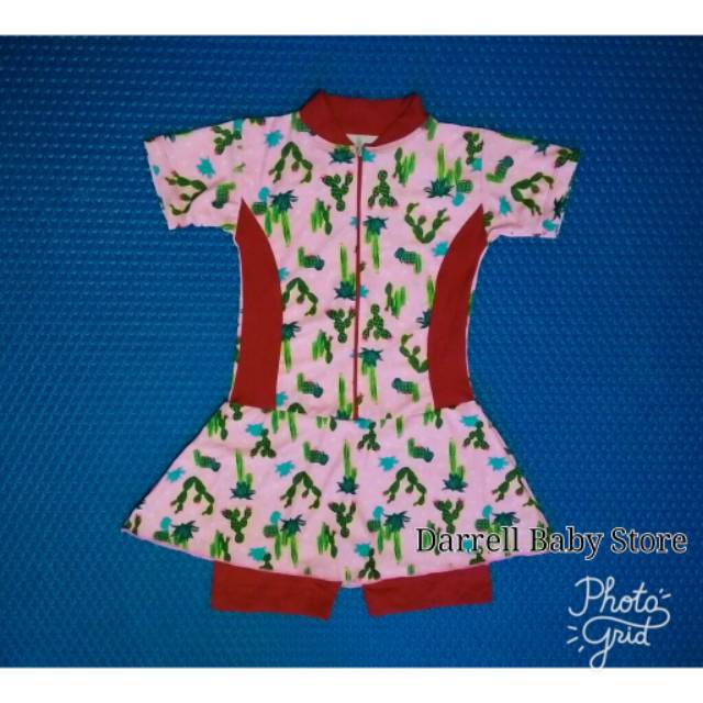 Baju Renang Anak 1-5 Tahun Rok / Baju Renang Balita Anak Cewek / Baju Renang Anak Perempuan