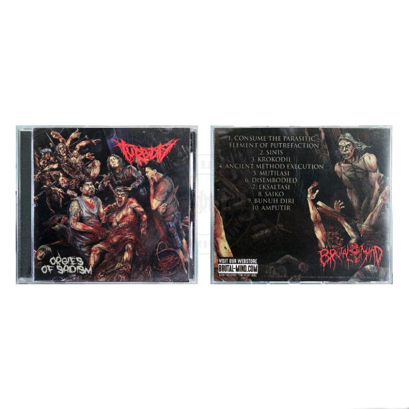 CD Turbidity - Orgies Of Sadism