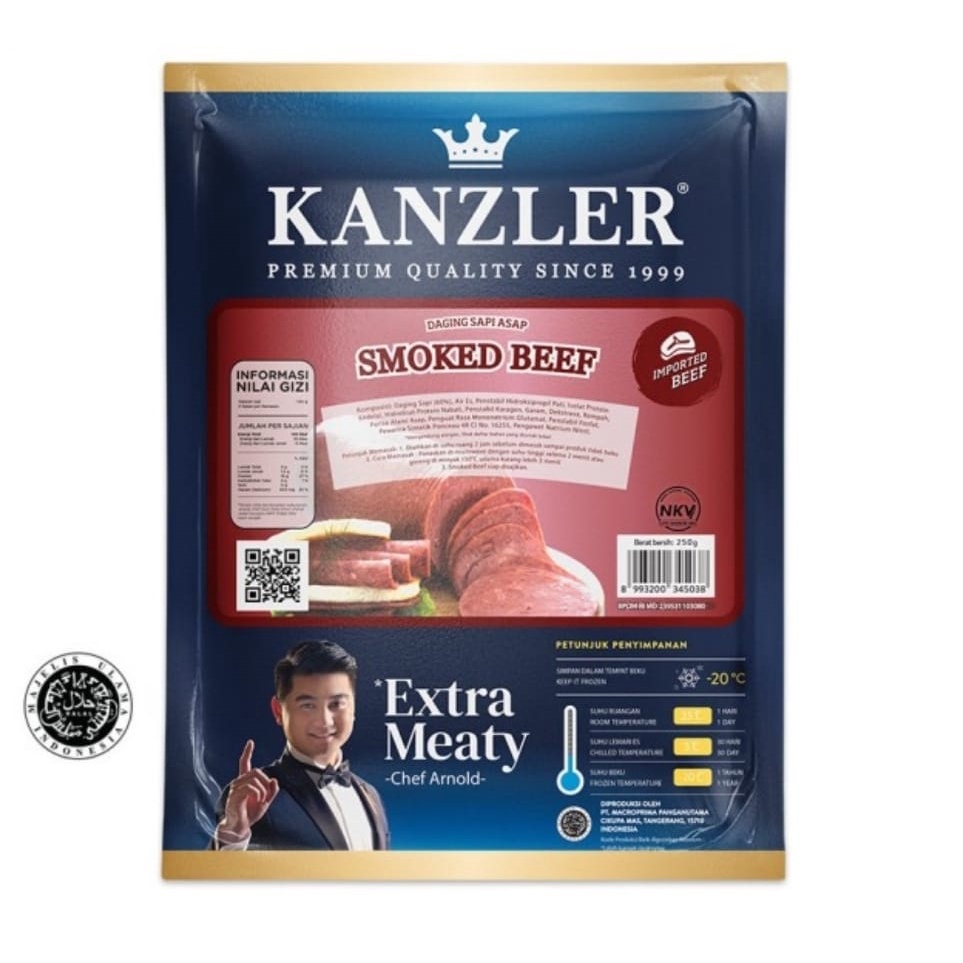 

Kanzler Smoked Beef 250g