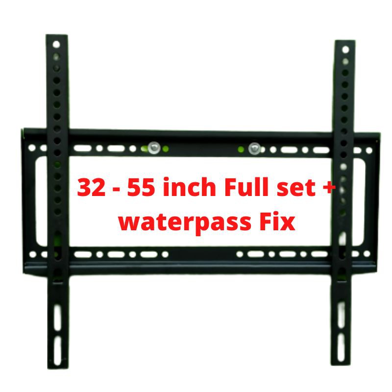 Bracket 32 - 55 inch waterpass full set Garansi 100% ori