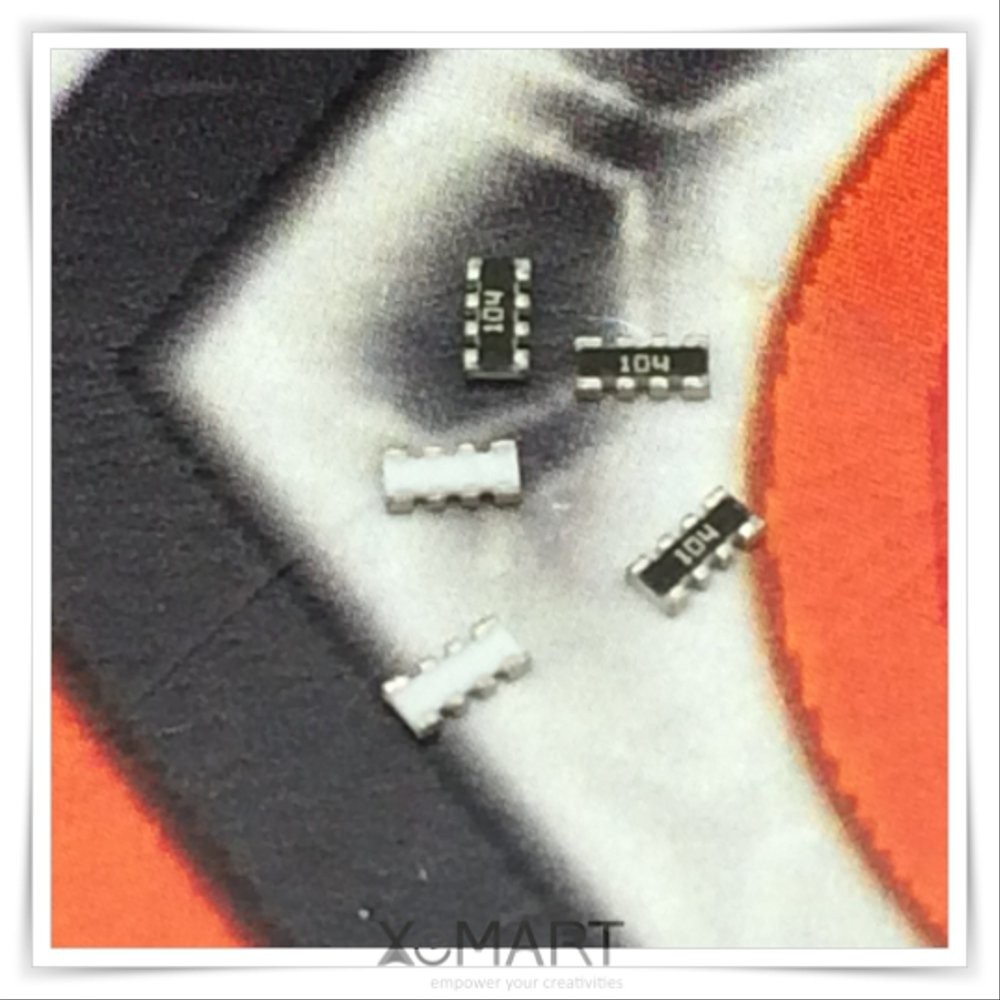 [10 pcs.] R-Pack 10k Ohm Resistor Array SMD 4D03