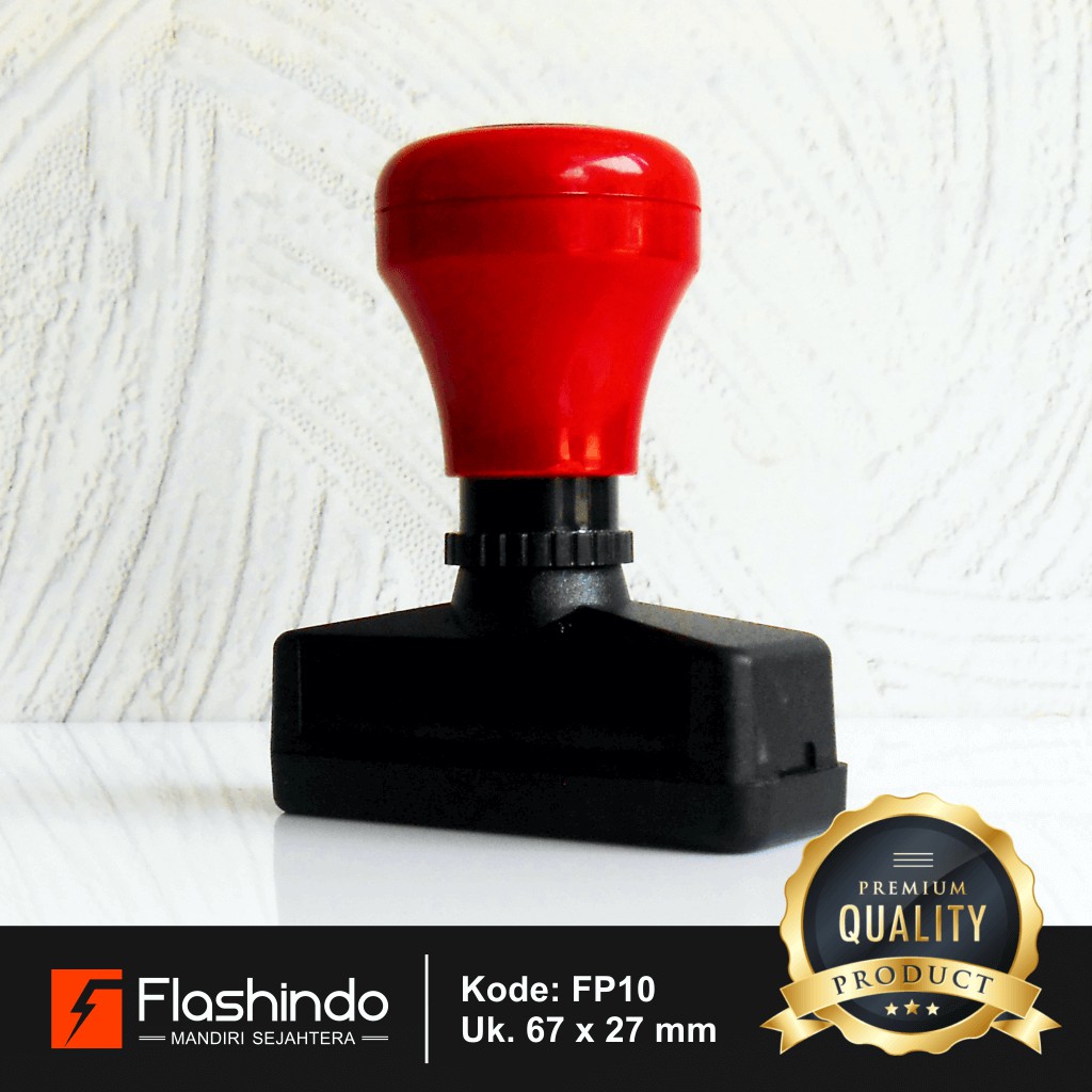 

Flashindo | Stempel Warna Persegi Panjang | Ukuran 67 x 27 mm | Pesan Stempel Flash