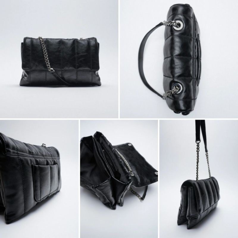 ORIGINAL   Zara quilted flap shoulder bag / tas wanita pundak