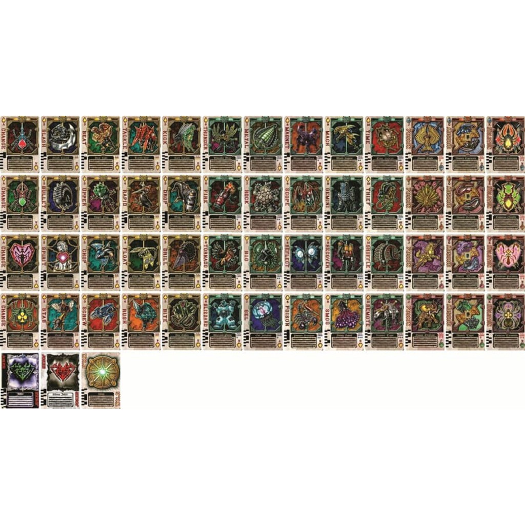 14 Custom Card DX Kamen Masked Rider Blade Garren Chalice Leangle King Rouzer Belt Driver
