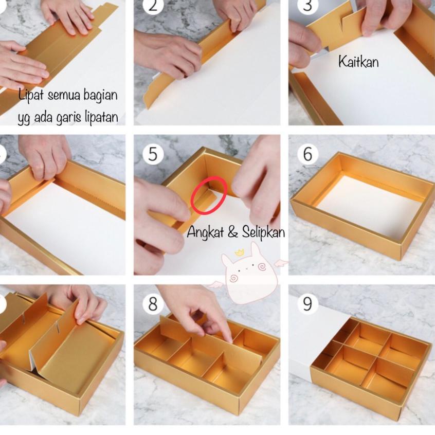 

Ready stock 6SNEQ Kotak Mooncake sekat 4 K9412 dus Kue Bulan Box Packaging 100-150g K90 K94 54 Terbatas
