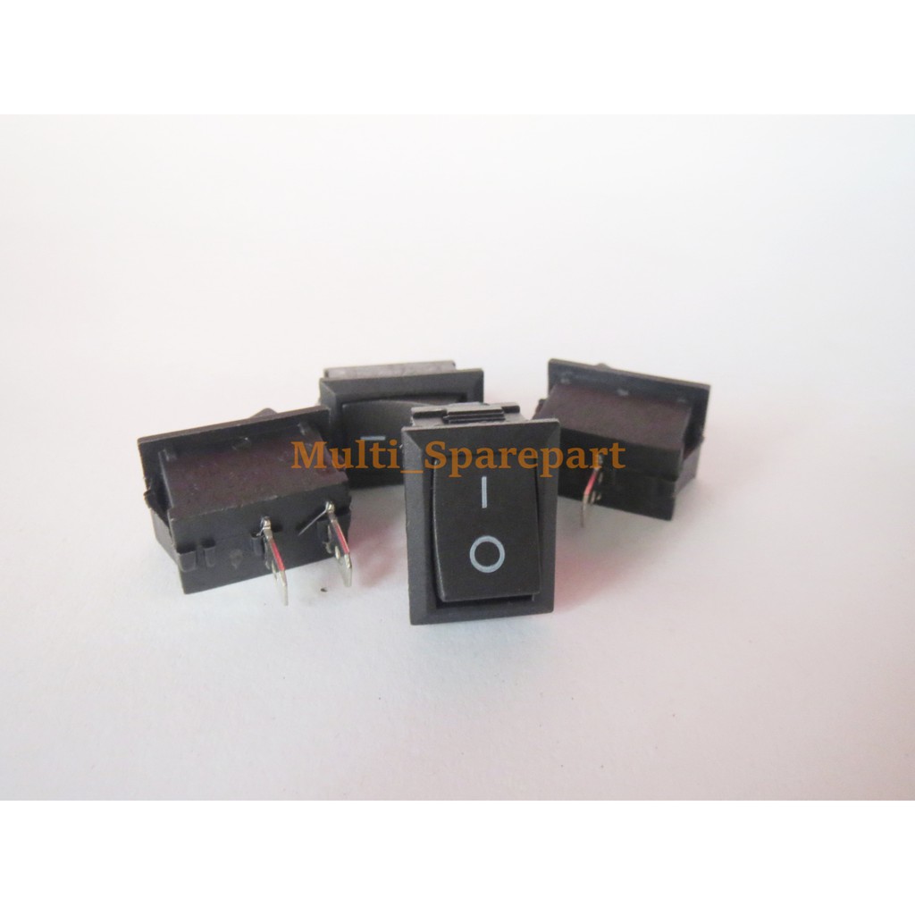 Rocker Switch 2 Pin Saklar 2 Kaki Karaoke Kecil