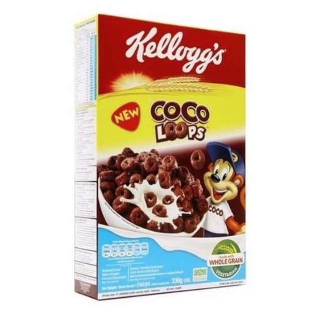 Kelloggs Coco Loops Sereal 330 gram