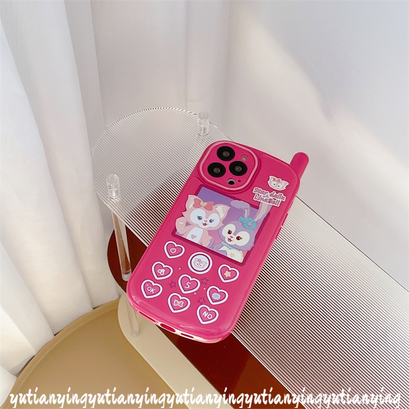 Soft Case Desain Kartun Disney LinaBell StellaLou Untuk IPhone 7 8 Plus 12 13 11 Pro MAX XR X XS MAX