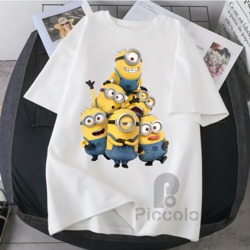 baju Kaos anak Minion lucu bahan premium