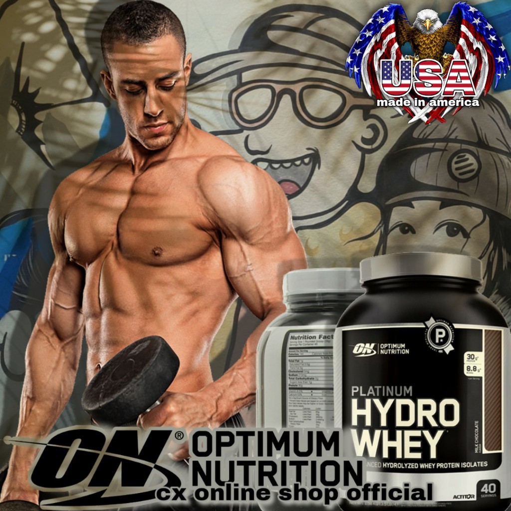 

WHEY PROTEIN 3.5 OPTIMUM NUTRITION PLATINUM HYDRO ISOLATE LBS SUSU DIET NUTRISI