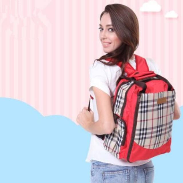 Fionna.c.shop- Tas bayi/Travelling bag multifungsi/Diaper bag multifungsi