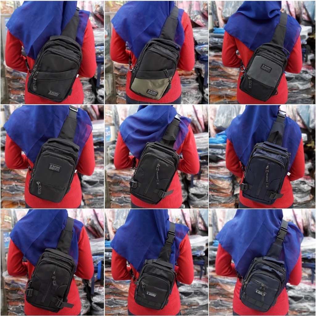 Tas import slingbag selempang pria