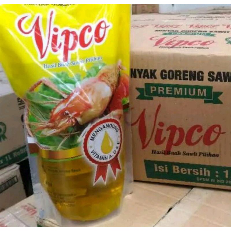 Minyak Goreng Vipco 900ml 1 dus