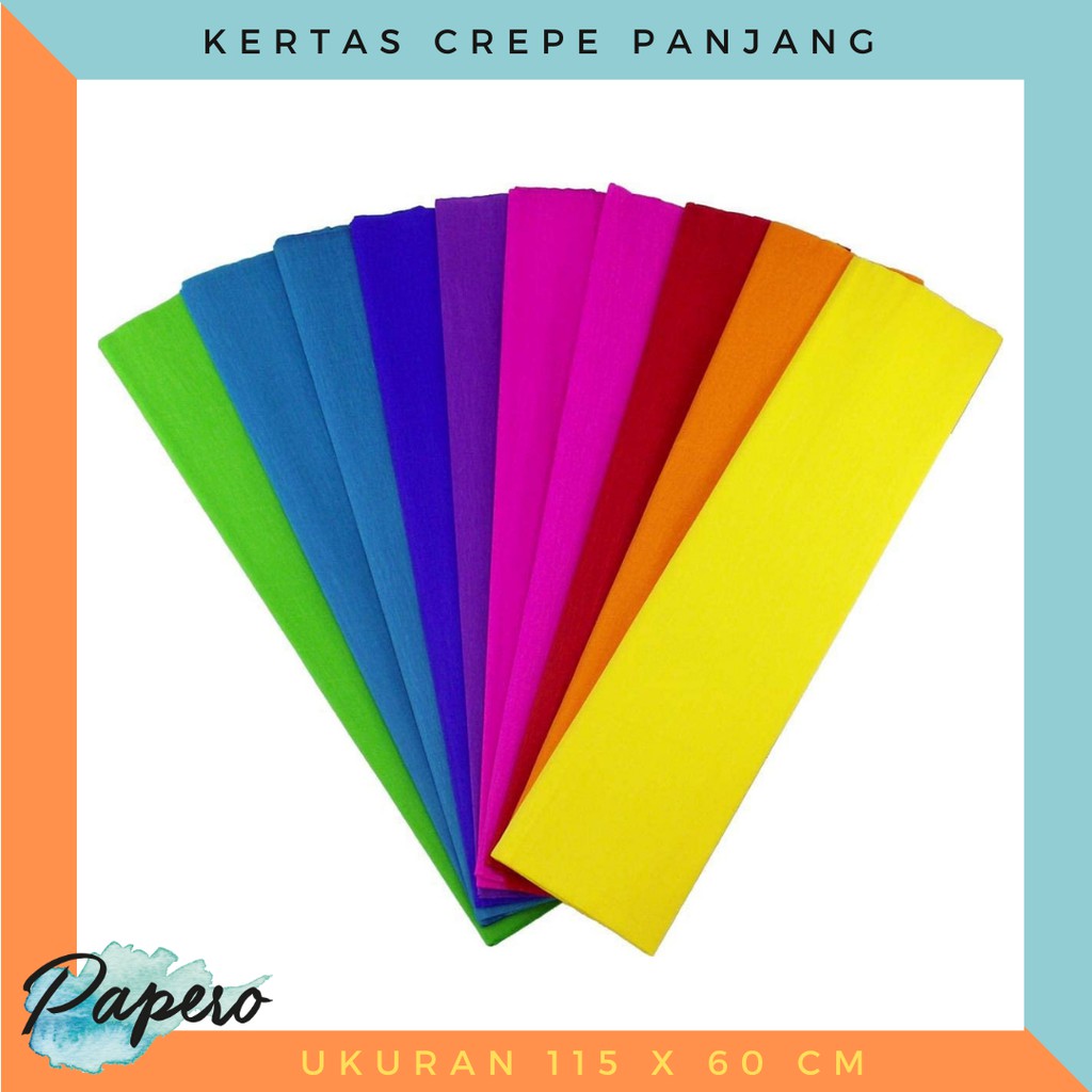 

Kertas Crepe Panjang Satuan