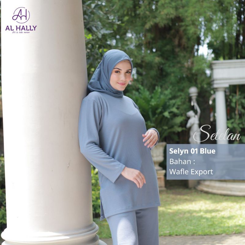 (COD) Terbaru one set pakaian olahraga ll AL HALLY SELYN 01 ll stelan olahraga UNIQLO set celana spo