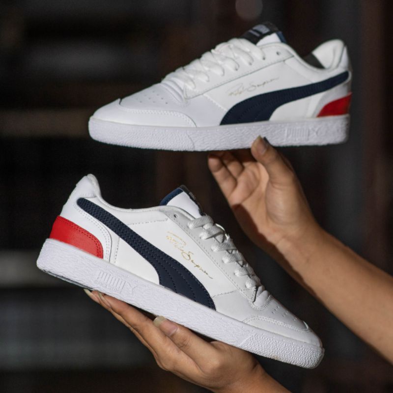 Puma Ralph Sampson White Navy Red