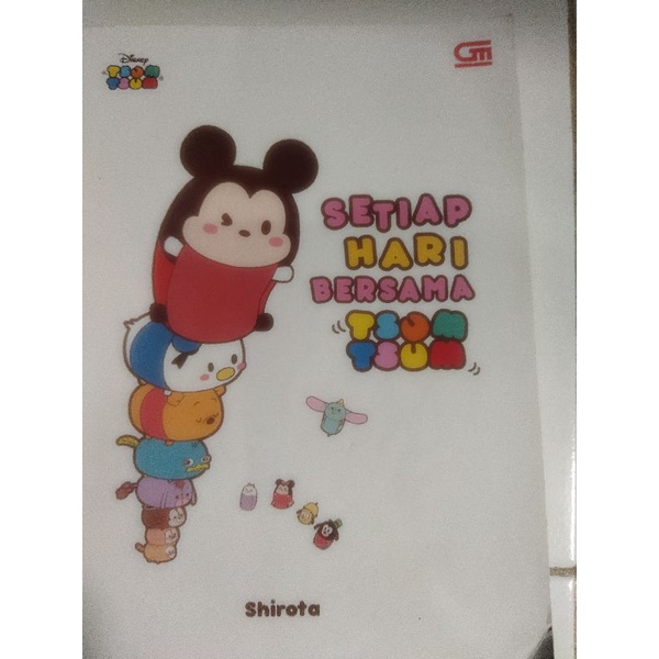 Buku original Disney tsum tsum setiap hari bersama tsum tsum