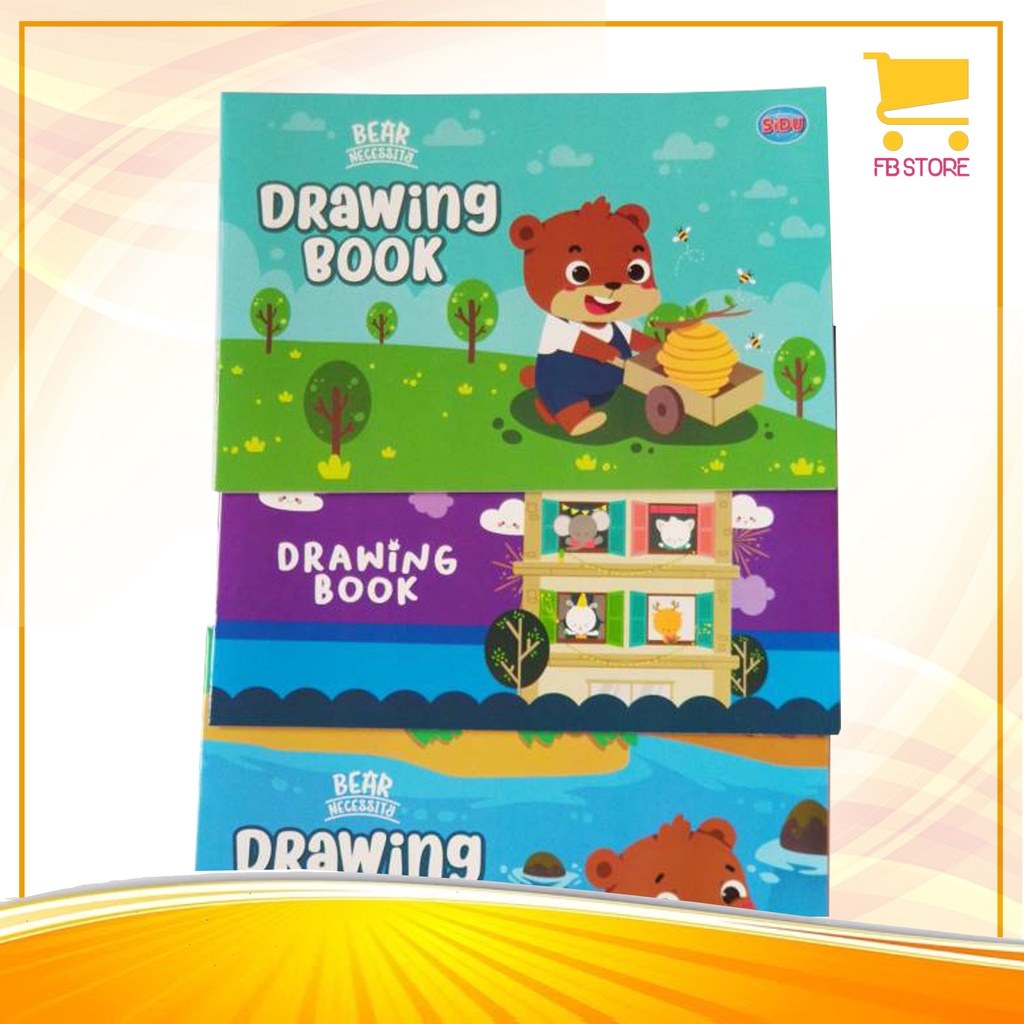 

Buku Gambar Sidu A4 Per Pack (5 Buku) / Drawing Book