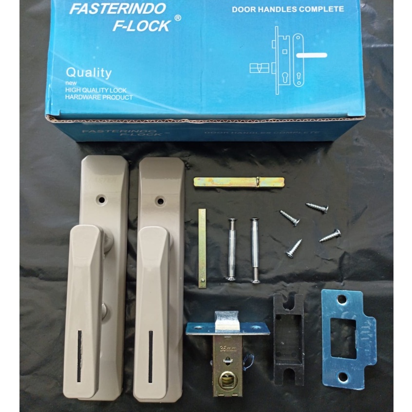 KUNCI PINTU KAMAR MANDI 105-07 YH/KUNCI PINTU TOILET WC/GAGANG PINTU SET/BATHROOM DOOR LOCK