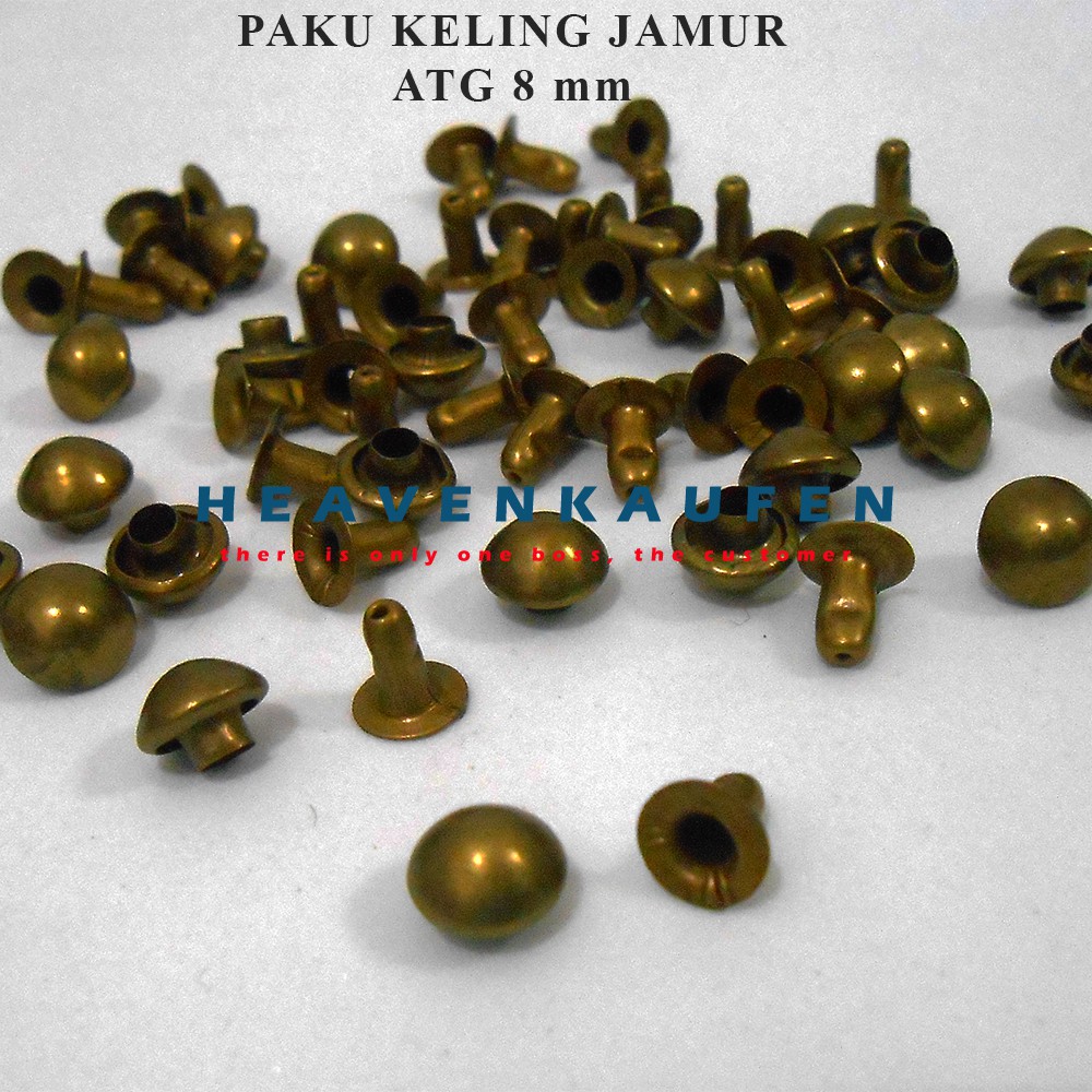 Paku Keling Rivet Jamur ATG Bakar 8 mm