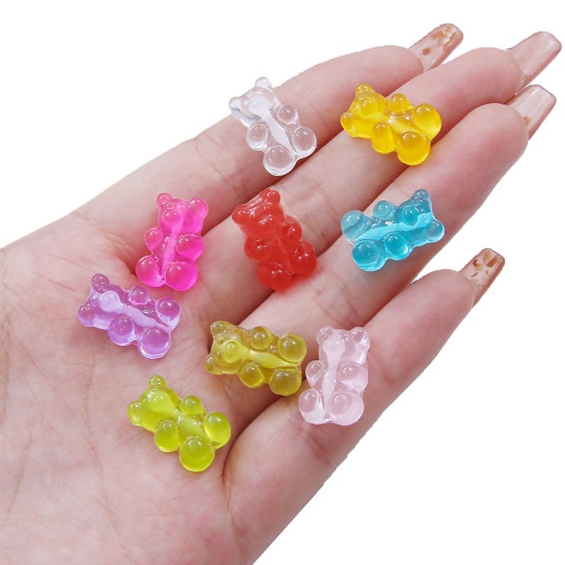 Manik mote Gummy bear beads [harga 1pcs]